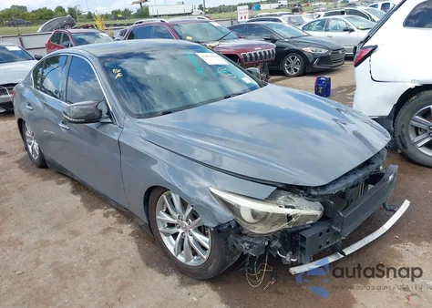 2015 Infiniti Q50 from USA, damaged, VIN JN1BV7AP5FM353109